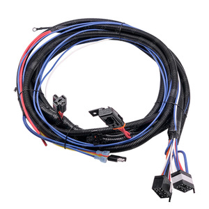 Automobile Wiring Harness 5 Core Copper Conductor PVC Insulated 1 Meter With Relay <b>Socket</b> Adapter For Car LED Lights - Product Image 2