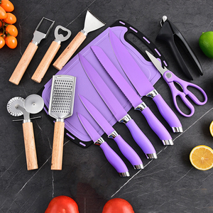 Silicone Stainless Steel Kitchenware Utensils 20-Piece JY00011 Multifunctional Dishwasher &amp; <strong>Microwave</strong> Safe <strong>Set</strong> - Product Image 3