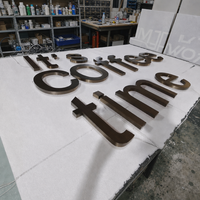 Panneau d'affichage à LED avec logo de marque personnalisé Panneau d'affichage à lettres rétroéclairé à LED lumineux pour les entreprises