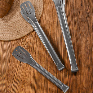 ที่คีบอาหารสเตนเลสสตีลลายช้างแบบย้อนยุค ทนความร้อน ใช้สำหรับย่างสเต็ก อุปกรณ์ครัว - Product Image 3