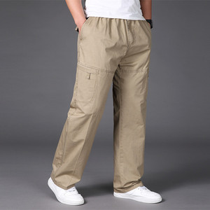 <span class=keywords><strong>Pantalones</strong></span> Anchos Casuales Holgados para <span class=keywords><strong>Hombre</strong></span>, <span class=keywords><strong>Pantalones</strong></span> <span class=keywords><strong>Cargo</strong></span> de Pierna Recta de Talla Grande para Deportes al Aire Libre con Múltiples Bolsillos - Product Image 4