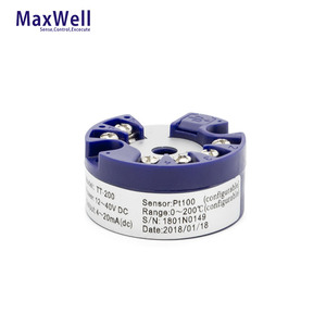 Transmisor de Temperatura Inteligente Personalizable <span class=keywords><strong>Maxwell</strong></span> con Entrada RTD/TC, Salida 4-20mA, Certificación CE, Soporte OEM y ODM - Product Image 2