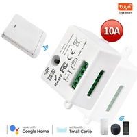 Interrupteur intelligent mini HFY Wifi+433 TUYA, commande à distance par téléphone portable, fil unipolaire, certifié CE ROSH