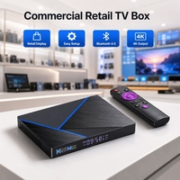 TV Box Android H96 Max Más Popular, Rockchip RK3566, 2GB, 16GB, 4K UHD, WiFi, BT, LAN 1000M, Reproductor Multimedia
