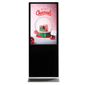 43 55 65 Inch Android Player Advertising Poster Kiosk Touch Screen Lcd Display Floor Stand Digital Signage