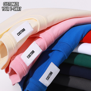 T-shirt Homme 100% Coton Personnalisé en Usine Chinoise – Qualité Supérieure, Options d'Impression Photo, Manches Courtes, 220 Grammes, Teint Uni, Coupe Haute - Product Image 3