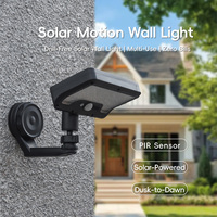 Nouvelle Lampe Solaire Extérieure Carrée à Détecteur de Mouvement 2026, 92 LED, 1500mAh, 4 Modes, Double Charge pour Rue, Patio, Mur - Vente en Gros