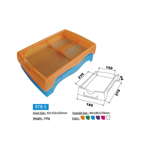 Accesorios de Laboratorio Óptico, Bandeja de Trabajo Óptica de Plástico RTB-5, Caja de Almacenamiento de 42*170*245 mm <span class=keywords><strong>para</strong></span> el Procesamiento de Gafas y <span class=keywords><strong>Lentes</strong></span> - Product Image 1