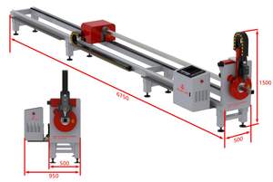 High Precision Pipe <b>Laser</b> Cutting Machine - Industrial Steel Pipe <b>Laser</b> Cutter for Metal Processing - Product Image 4