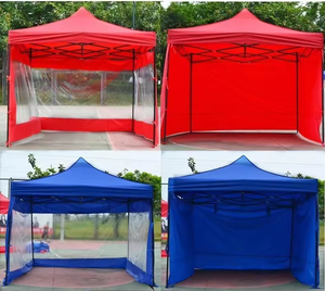 Waterproof Foldable 10x10 Outdoor Gazebo <b>Advertising</b> Party Three Sided Wall Tent for Events - Product Image 4