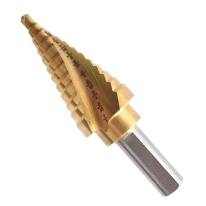 Jeu de forets hélicoïdaux en acier rapide de qualité britannique, plaqués titane, à queue triangulaire, polyvalents pour perceuse électrique - Product Image 2