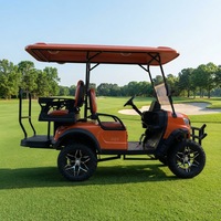 Chariot utilitaire électrique polyvalent, buggy de plage et voiturette de golf électrique pour le transport de touristes dans les centres de villégiature, les parcs et les zones touristiques