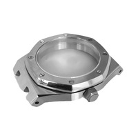 Uhrenzubehör-Modell für 41mm achteckiges Edelstahlgehäuse und Armband für NH35/NH36/4R36 Uhrwerke