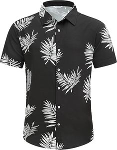 Sublimación <span class=keywords><strong>de</strong></span> ropa <span class=keywords><strong>de</strong></span> impresión completa, camisas <span class=keywords><strong>de</strong></span> manga corta personalizadas para <span class=keywords><strong>hombre</strong></span>, camisas hawaianas <span class=keywords><strong>de</strong></span> playa <span class=keywords><strong>de</strong></span> verano con botones estampados florales - Product Image 4