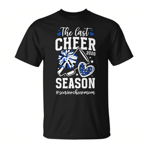 T-shirt pour maman de la équipe de cheerleading senior de la saison 2026 - The Last Cheer - Product Image 2