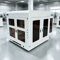 Gabinete de Metal Personalizado para Equipos de Automatización, Recubrimiento en Polvo, con Ventana de Observación