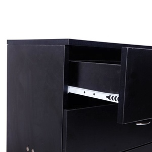 Meubles <span class=keywords><strong>de</strong></span> style français d'incrustation d'os 4 tiroirs design moderne <span class=keywords><strong>noir</strong></span> <span class=keywords><strong>commode</strong></span> en bois pour <span class=keywords><strong>chambre</strong></span> à coucher - Product Image 4