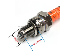 Bougie d'allumage pour moto WANOU, bougie d'allumage automatique en iridium de haute qualité A7TC