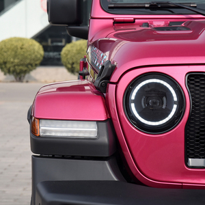 Conjunto de lámpara de cabeza de coche de nuevo estilo <span class=keywords><strong>modificado</strong></span> para <span class=keywords><strong>Jeep</strong></span> Wrangler 2018-2024 accesorios de lente de proyector de faro automático LED de alta calidad - Product Image 3