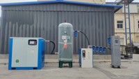 Compresseur d'air à vis intégré spécial machine de découpe, populaire, 22 kW 16 bars, 15 kW, 37 kW 20 bars, 7,5 kW 13 bars