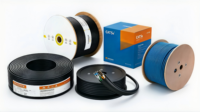 Cable Ethernet Cat6 UTP de 4 Pares, 0.52 24AWG, 250MHz, 305m/caja, PVC, Color Personalizado, Suministro del Fabricante, Conductor de Cobre Sólido BC