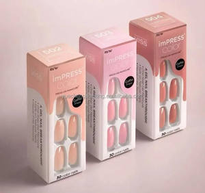 Nueva <span class=keywords><strong>Caja</strong></span> <span class=keywords><strong>de</strong></span> Cartón Personalizada con Logotipo para Empaque <span class=keywords><strong>de</strong></span> Uñas Postizas, Perfumes y Productos <span class=keywords><strong>de</strong></span> Venta al por Menor - Product Image 1