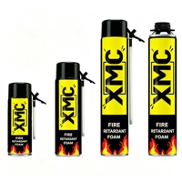 XMCF66 B1 Mousse PU ignifuge à haute expansion, imperméable et à forte adhérence pour le remplissage, l'étanchéité et le collage dans la construction