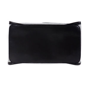 Sac à main unisexe vintage en toile et cuir microfibre écologique, fermeture ouverte, deux poignées, bandoulière amovible, 1-1,9 L, plage - Product Image 5