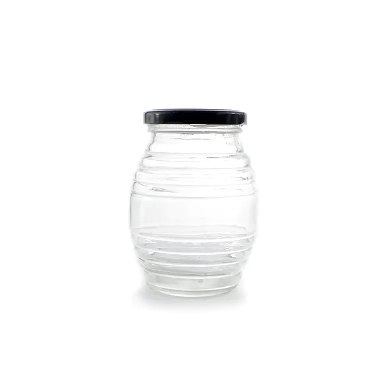 Circulaire Nogales Voedsel Glas Opslag Mason Jar Miel Frascos De Vidrio Para Mermeladas