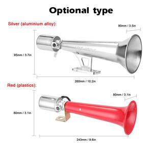 Bocina de aire para coche, claxon Universal de 12,0 V y 24V, sonido fuerte, resistente al agua, reacondicionamiento, bocina de aire de 180DB - Product Image 5