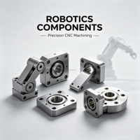 Pièces mécaniques de robot OEM, composants de précision usinés CNC sur mesure, acier inoxydable, Shenzhen