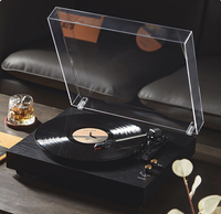 Populaire 3 vitesses maison Audio Hi-fi Gramophone lecteur Vintage platine vinyle tourne-disque 3 vitesses rétro LP tourne-disque