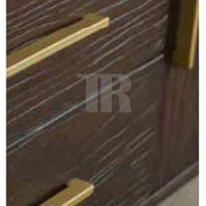 Mueble de Salón Moderno Madia con Puerta y Cajón, Mueble Buffet con Tapa de Vidrio y Madera, Separador de Ambientes - Product Image 3