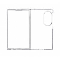 Casing HP Samsung Z Fold8 Transparan Keras Anti Benturan Desain Minimalis Injection Molding Pelindung