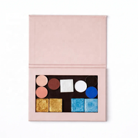 Palette de maquillage vide en carton pour fards à paupières et contours, personnalisable, 15, 24 ou 40 compartiments