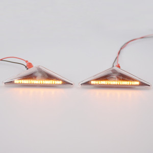 Señal de giro dinámica LED, marcador lateral, luz de guardabarros, indicador frontal de dirección para Ford Mondeo MK3 2000-2006 Focus MK1 1998-2004 - Product Image 6