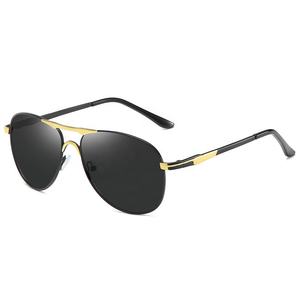 Feirong nouvelles lunettes <span class=keywords><strong>de</strong></span> soleil polarisées rétro pour hommes lunettes <span class=keywords><strong>de</strong></span> conduite Anti-UV <span class=keywords><strong>de</strong></span> haute qualité grande lentille TAC en métal bleu jaune blanc rouge - Product Image 4