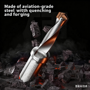 Cnc आंतरिक शीतलक अनुसूचक क्राउन ड्रिल 6d/8d/10d h13 कार्बाइड टिलान लेपित उपकरण धारक धातु गहरी ड्रिलिंग के लिए उपकरण धारक काटने उपकरण - Product Image 4