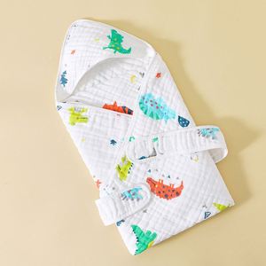 Toalla de Baño para Bebé de Fibra de Algodón Orgánico de Alta Calidad, Manta de Baño para Bebé con Capucha - Product Image 3