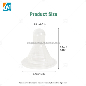 Tétine en silicone non insipide YYX LMS-11 pour animaux, pour l'alimentation des agneaux, des chèvres, des veaux, biberon pour vaches - Product Image 2