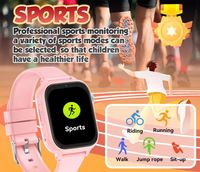 Reloj Inteligente T53 con Tarjeta SIM 4G para Niños, Videollamada, Despertador, Cámara de 1.83'', GPS Beidou de Alta Calidad OEM, Resistente al Agua IP67, LBS AGPS
