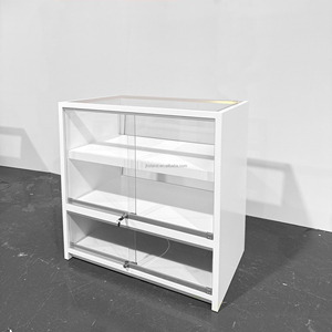 Conception de vitrine et de comptoir pour bijouterie de luxe avec rendu 3D, idée de design d'intérieur pour boutique de montres et de bijoux - Product Image 5