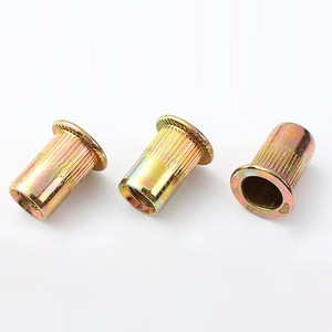 Écrous à rivets M3-M12 zingués anti-desserrage pour fixations de tôles automobiles et machines, intensité 4.8 (grades A, B, C) - Product Image 2