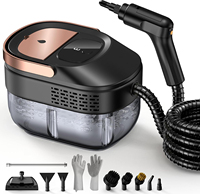 Limpiador a Vapor Multiusos, Limpiador de Vapor Portátil para Automóviles, Sin Químicos, Limpieza con Vapor a Alta Presión