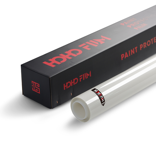 HOHOFILM 60"x 50' Non-Yellowing Optical Clarity UV Protection Self-Healing Gloss Finish Clear Paint Protection Film for Cars