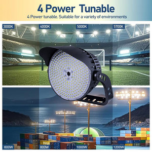 Siêu Sáng 600W 800W 1000W 1200W IP66 Không Thấm Nước Vòng Công Suất Cao Cricket Sân Vận Động Dẫn Nhẹ Lũ Lụt Ánh Sáng - Product Image 6