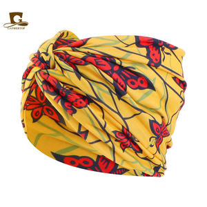 Good quality Uding <strong>African</strong> Print Cross Wide Headband Ethnic Turban Hats Are <strong>Sale</strong> on LUDF-12A - Product Image 5