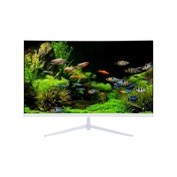 Écran LCD incurvé IPS sans bordure de 27 pouces avec son intégré Interface DP pour application de bureau bon marché la plus vendue en usine