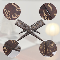 Support de livre portable durable en MDF Tailai pour le Coran, support de livre religieux, artisanat artisanal