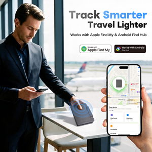Portefeuille intelligent MiLi double système avec suivi <span class=keywords><strong>GPS</strong></span>, blocage RFID et chargement sans fil, compatible <span class=keywords><strong>Google</strong></span>, en temps réel, en plastique - Product Image 3